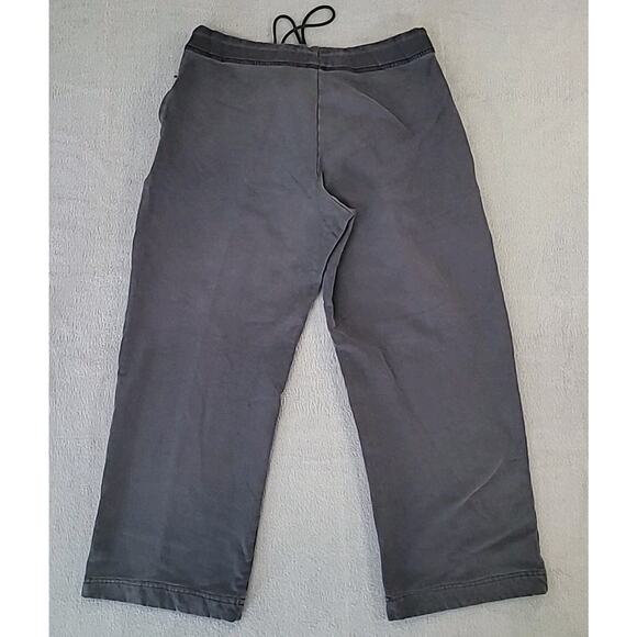 VTG Lilly Pulitzer Wide Leg Cropped Lounge Pants Black Medium Classic EUC - Picture 2 of 9